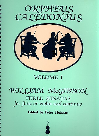 3 Sonatas for flute (violin) and Bc