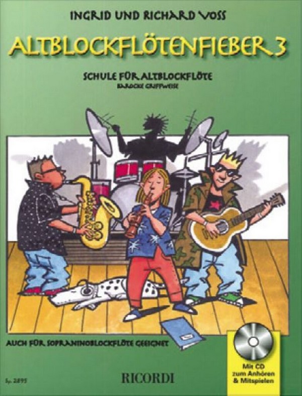 Altblockflötenfieber Band 3 (+CD)