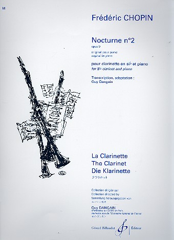 Nocturne no.2 op.9 pour clarinette