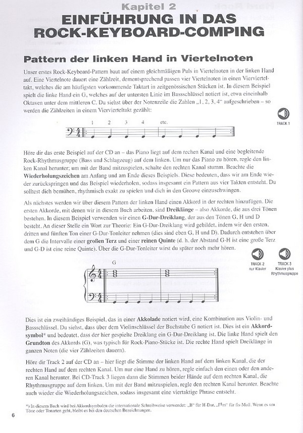 Rock Keyboard für Einsteiger (+CD)