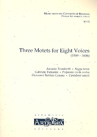 3 Motets for 8 Voices for female chorus