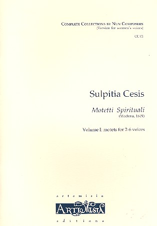 Motetti spirituali vol.1 for 2-6 female voices
