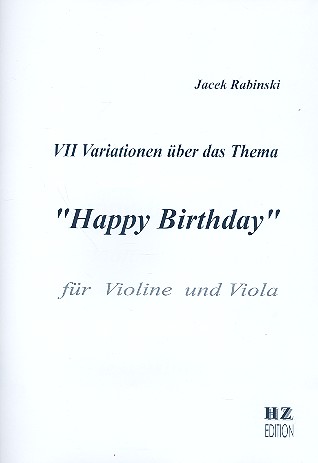 7 Variationen über über das Thema "Happy Birthday"