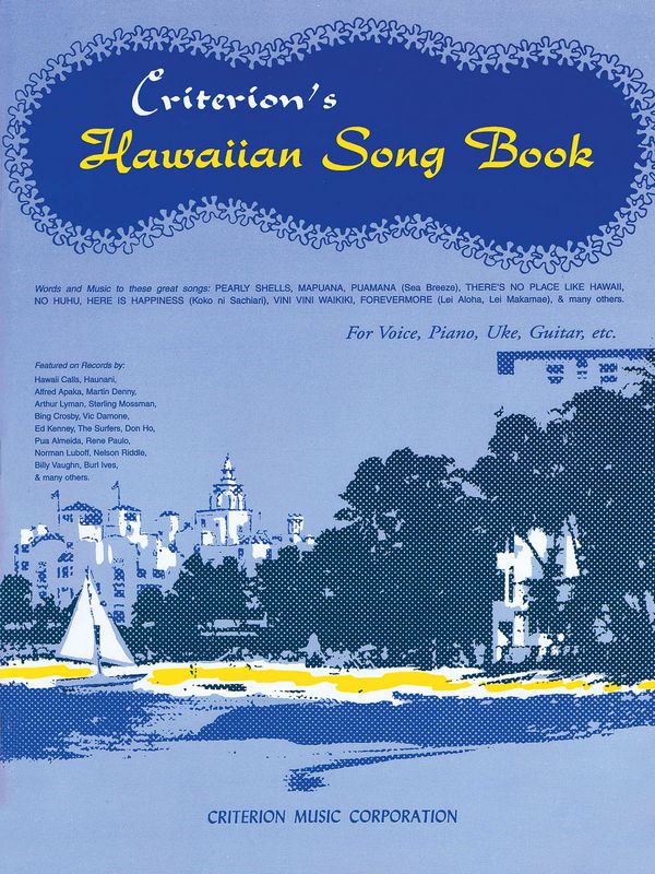 Criterion's Hawaiian Songbook