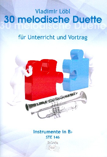 30 melodische Duette für Unterricht und Vortrag