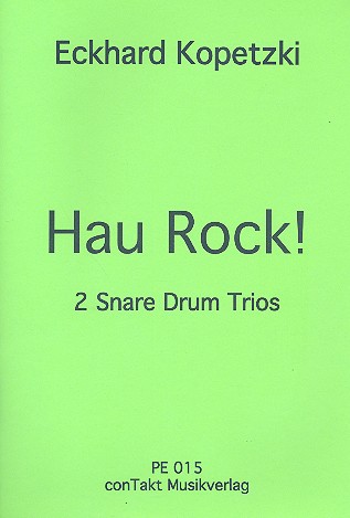 Hau Rock für 3 Snare Drums