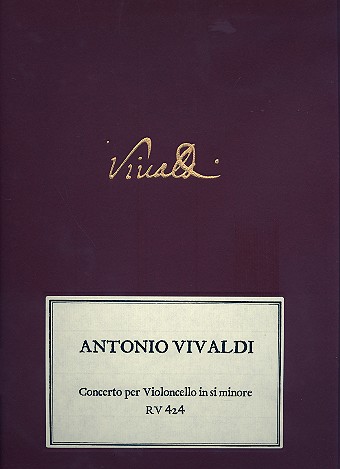 Concerto in b Minor RV424 for cello