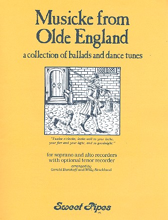 Musicke from olde England for