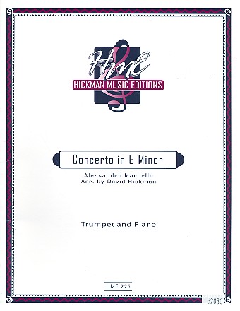 Concerto in g Minor for oboe and orchestra