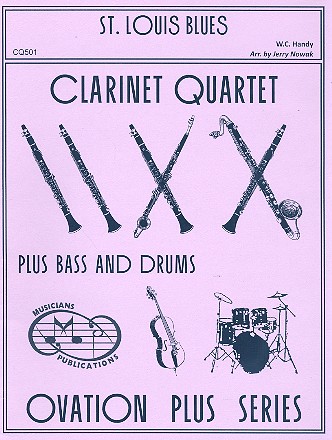 St. Louis Blues for 4 clarinets (BBBAlt),