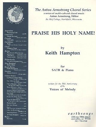 Praise his holy Name!
