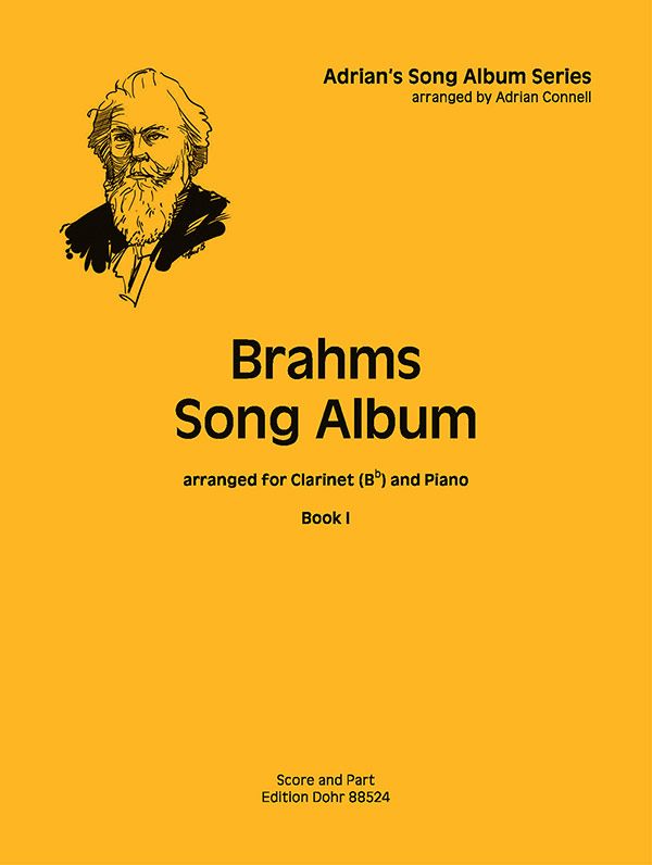 Brahms Song Album vol.1 for clarinet