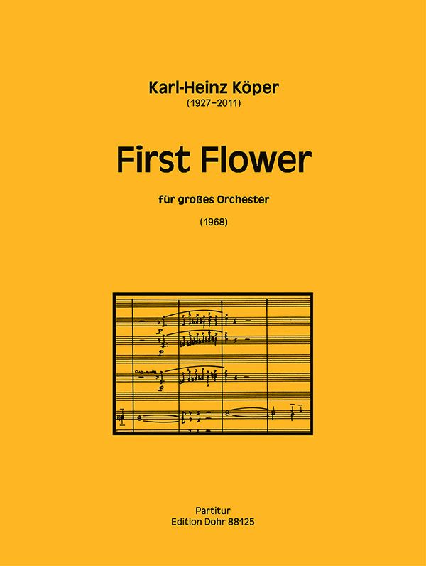 First Flower für Orchester
