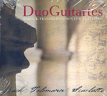 Barocktranskriptionen  für 2 Gitarren CD