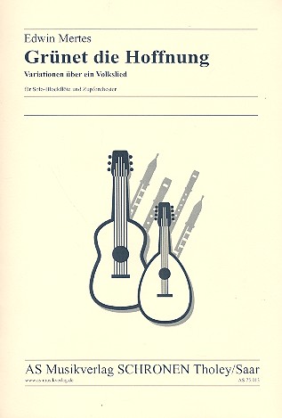 Grünet die Hoffnung für Sopranblockflöte