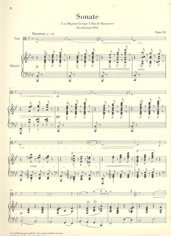 Sonate B-Dur op.36