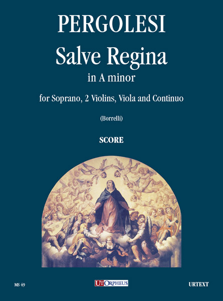 Salve regina in a Minor for soprano,