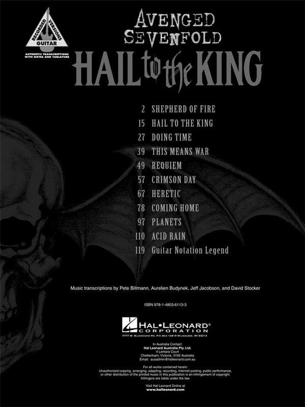 Avenged Sevenfold: Hail to the King