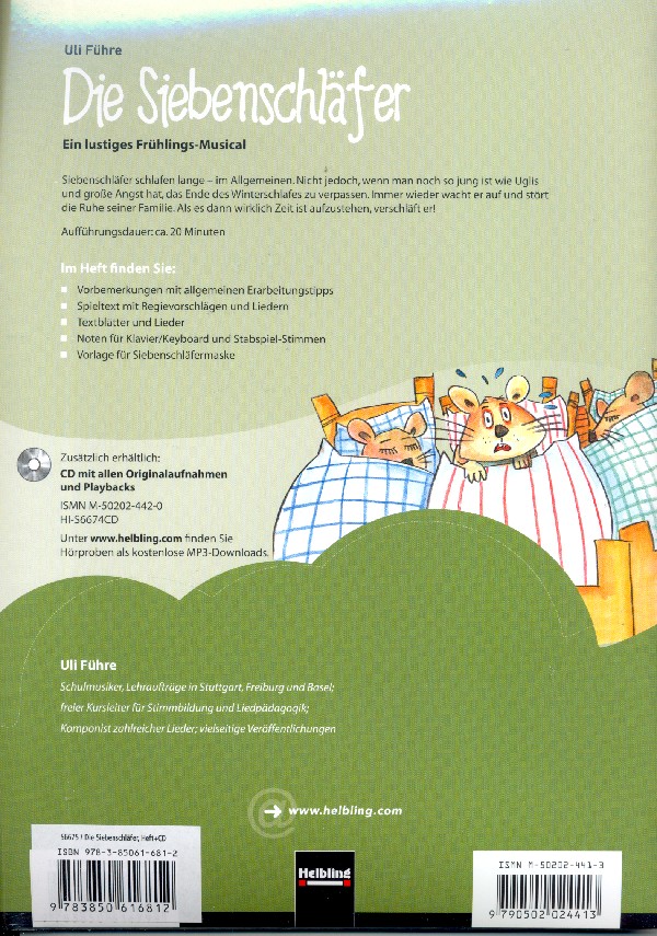 Die Siebenschläfer (+CD)