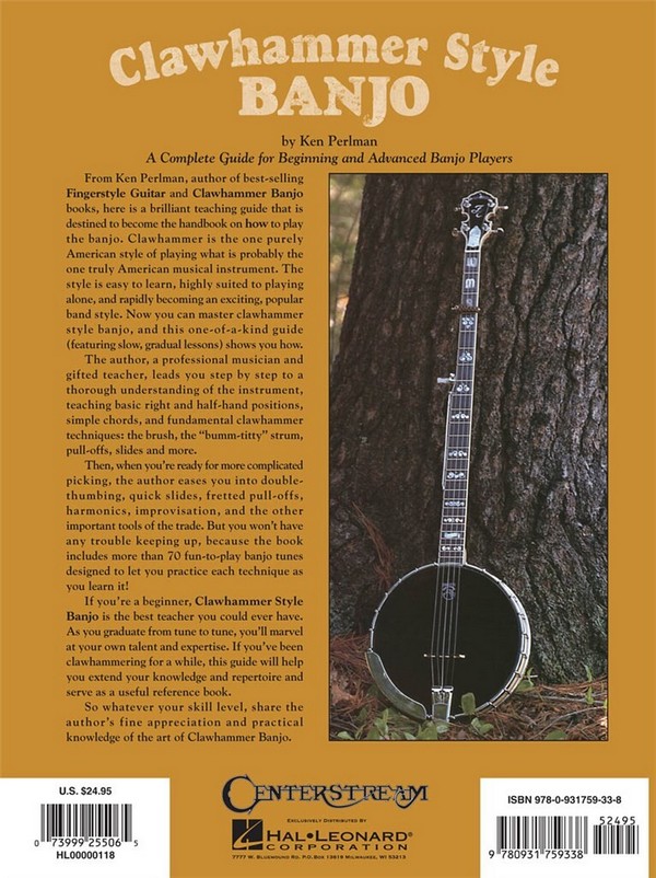 Clawhammer Style Banjo: for 5-string banjo