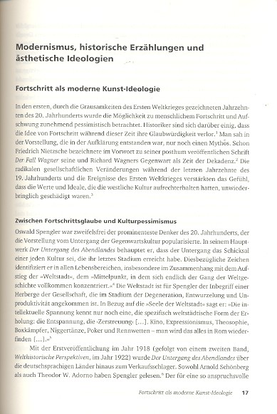 Orakelnde Musik Schönberg, der Fortschritt