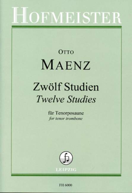 12 Studien für Tenorposaune