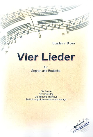 4 Lieder für Sopran und Bratsche