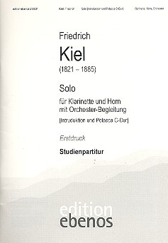 Solo für Klarinette, Horn und Orchester