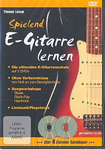 Spielend E-Gitarre lernen 2 DVD's