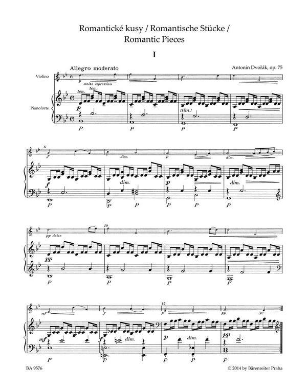 Romantische Stücke op.75 