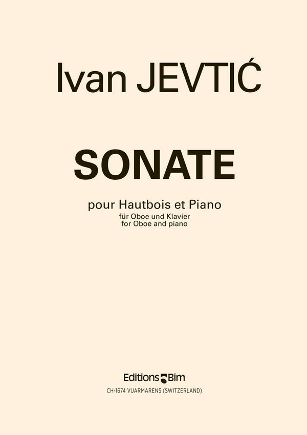 Sonate für Oboe und Klavier