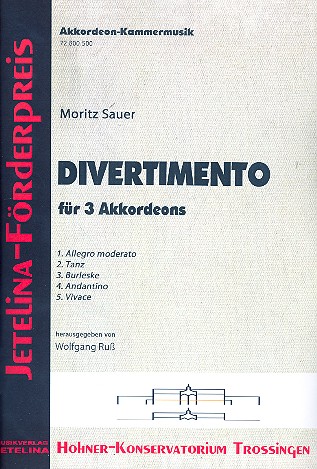 Divertimento für 3 Akkordeons