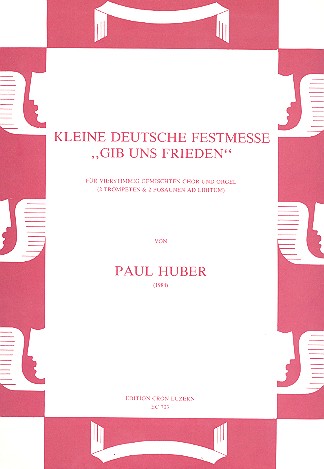 Kleine deutsche Festmesse