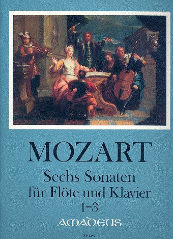 6 Sonaten Band 1 (Nr.1-3) für Flöte