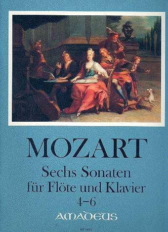 6 Sonaten Band 2 (Nr.4-6) für Flöte