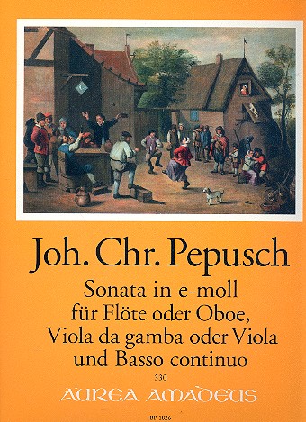 Sonate e-Moll für Flöte (Oboe), Viola