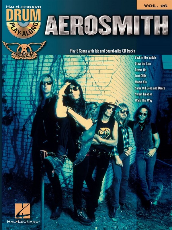 Aerosmith (+CD): drum playalong vol.26