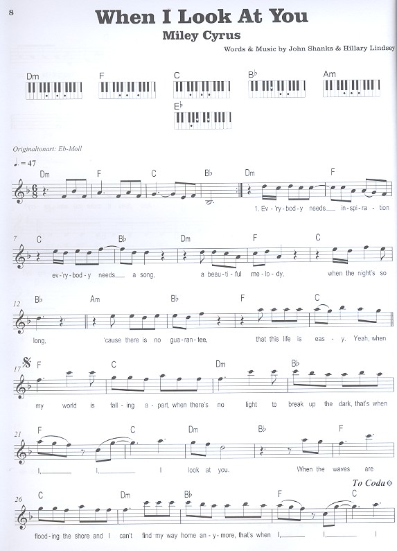 40 Chart-Hits: für Keyboard