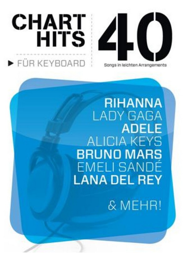 40 Chart-Hits: für Keyboard