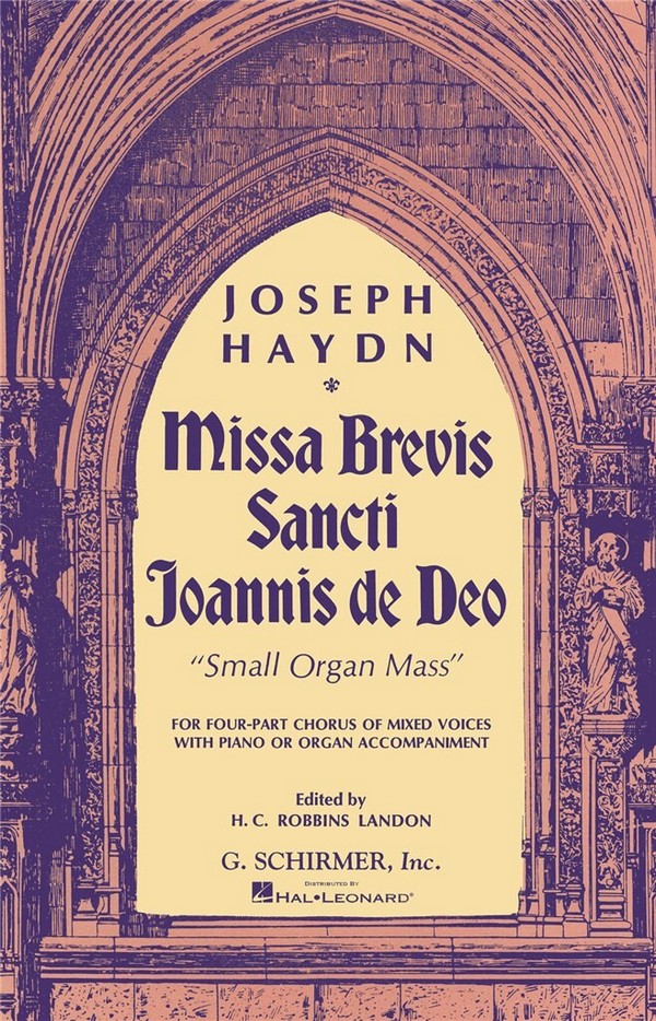 Missa brevis Sancti Joannis de Deo