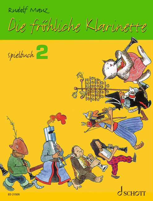 Die fröhliche Klarinette Band 2 - Spielbuch
