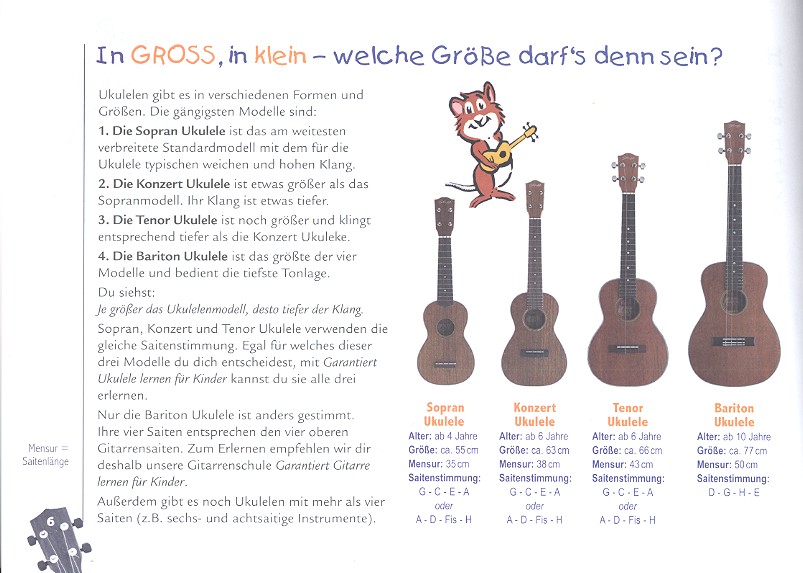 Garantiert Ukulele lernen für Kinder (+CD)