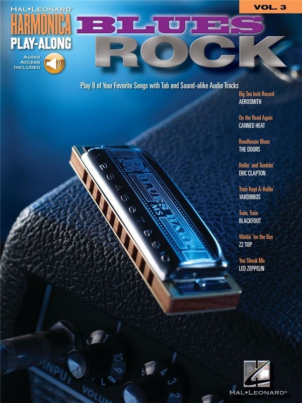 Blues Rock (+CD): harmonica playalong