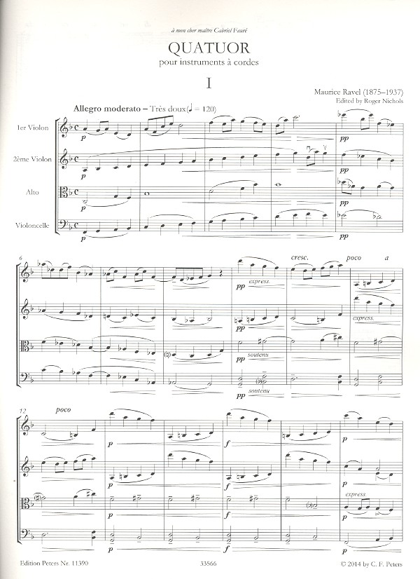 Streichquartett F-Dur