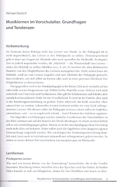 Musik im Vorschulalter 