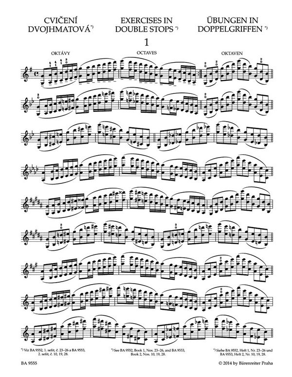 Schule der Violintechnik op.1 Band 4