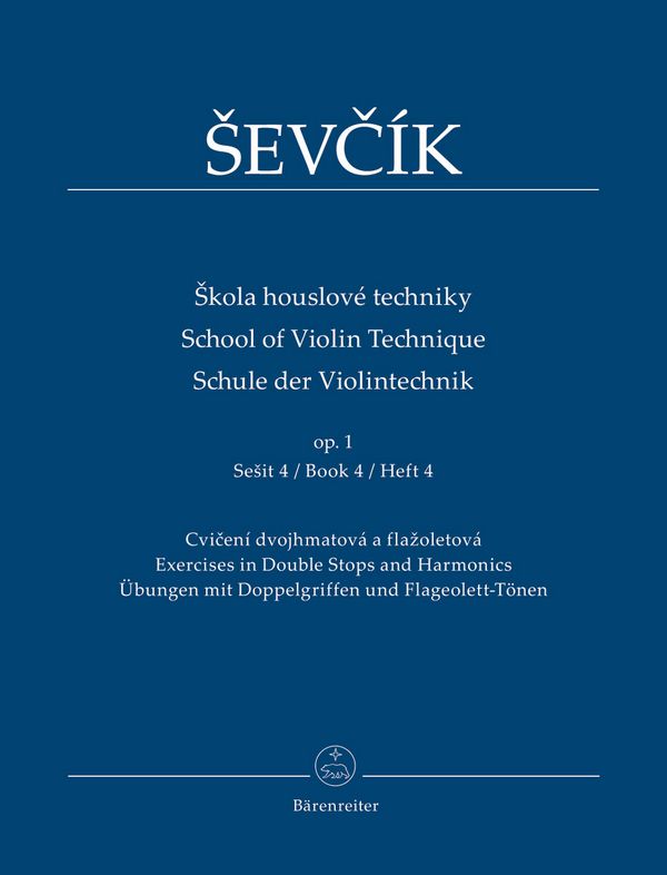 Schule der Violintechnik op.1 Band 4