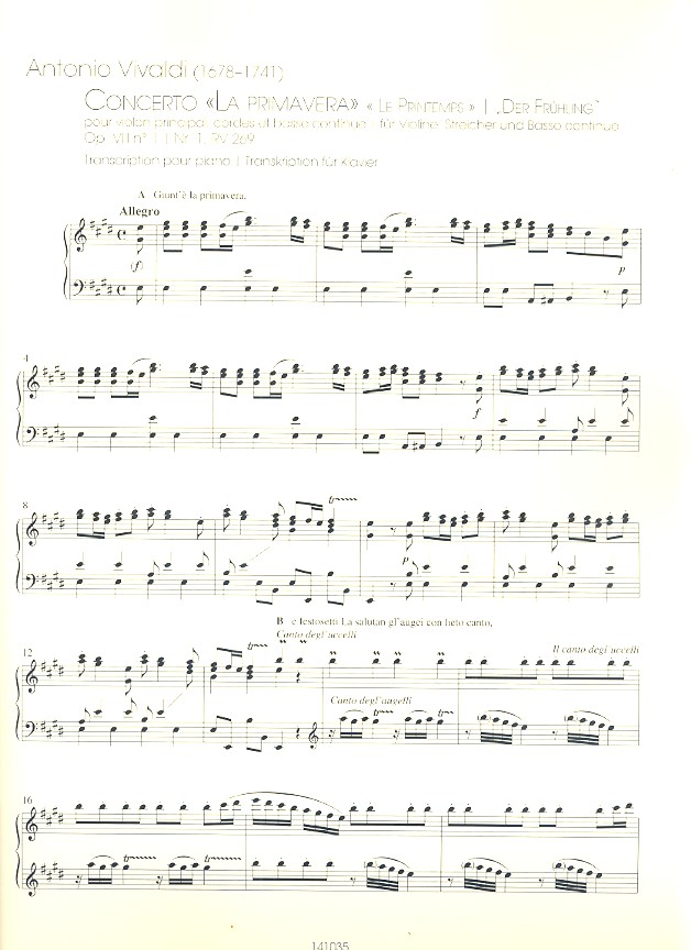 Die vier Jahreszeiten op.8
