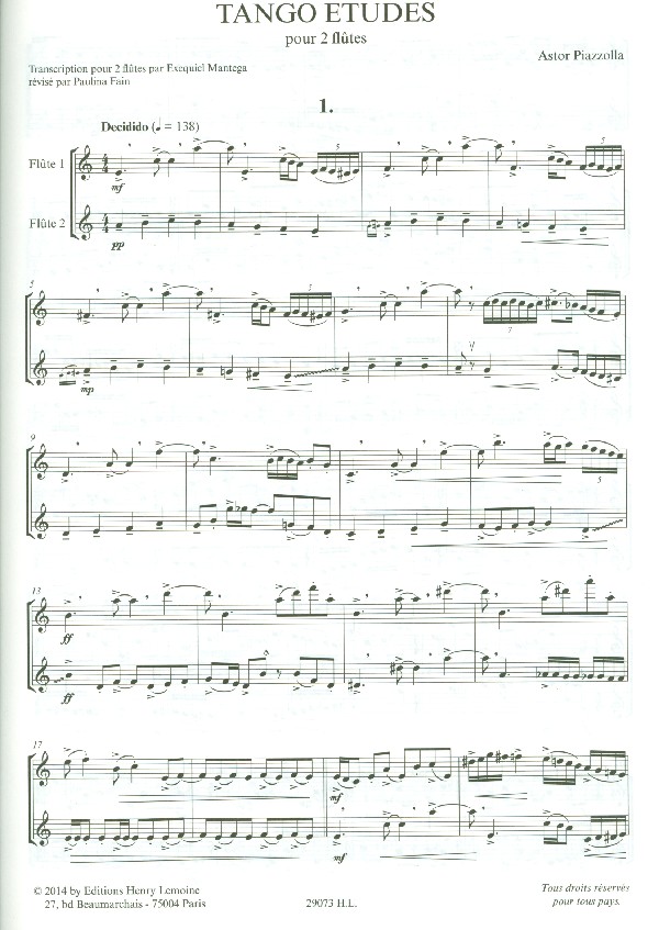 Tango études
