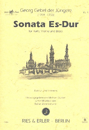 Sonate Es-Dur  für Harfe, Violine und Bass